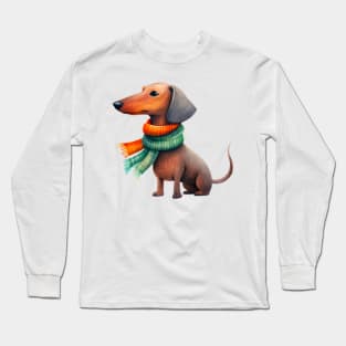 Winter dog Long Sleeve T-Shirt